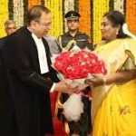 Justice Alok Aradhe took oath as Chief Justice of Telangana High Court in Hyderabad