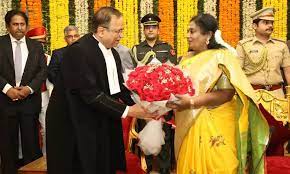 Justice Alok Aradhe took oath as Chief Justice of Telangana High Court in Hyderabad
