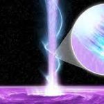 Markarian 421 firing high-energy particle jet towards Earth