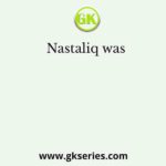 Nastaliq was