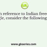 With reference to Indian freedom struggle, consider the following events