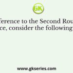 With reference to the Second Round Table Conference, consider the following statements