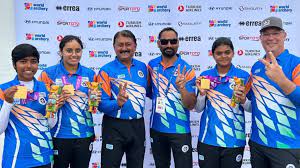 World Archery Championships 2023: India wins historic gold medal