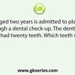 A baby boy aged two years is admitted to play school and passes through a dental check-up. The dentist observed that the boy had twenty teeth. Which teeth were absent?