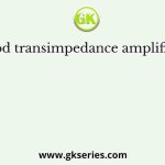 A good transimpedance amplifier has