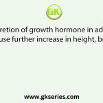 Hypersecretion of growth hormone in adults does not cause further increase in height, because