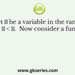 Let 𝜃 be a variable in the range − 𝜋 ≤ 𝜃 < 𝜋