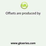 Offsets are produced by