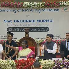 President Droupadi Murmu Inaugurates Digital House Of Gujarat Assembly