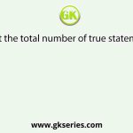 Select the total number of true statements.