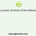 Stamens consists of which of the following parts?