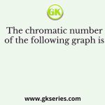 The chromatic number of the following graph is 