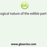 The morphological nature of the edible part of coconut is