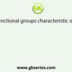 The two functional groups characteristic of sugar are