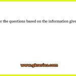 Answer the questions based on the information given below