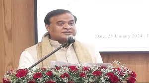 Himanta Biswa Sarma released first volume of ‘Political History of Assam (1947-1971)