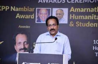 K.P.P. Nambiar Award for ISRO Chairman S. Somanath