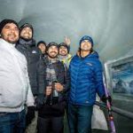 Neeraj Chopra honoured at Jungfrau’s Ice Palace in Switzerland