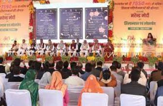 PM Inaugurates Projects Worth Rs. 7300 Crores In Jhabua, Madhya Pradesh