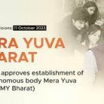 Union Cabinet approves setting up of ‘Mera Yuva Bharat’ autonomous body for youth development