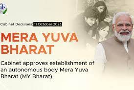 Union Cabinet approves setting up of ‘Mera Yuva Bharat’ autonomous body for youth development