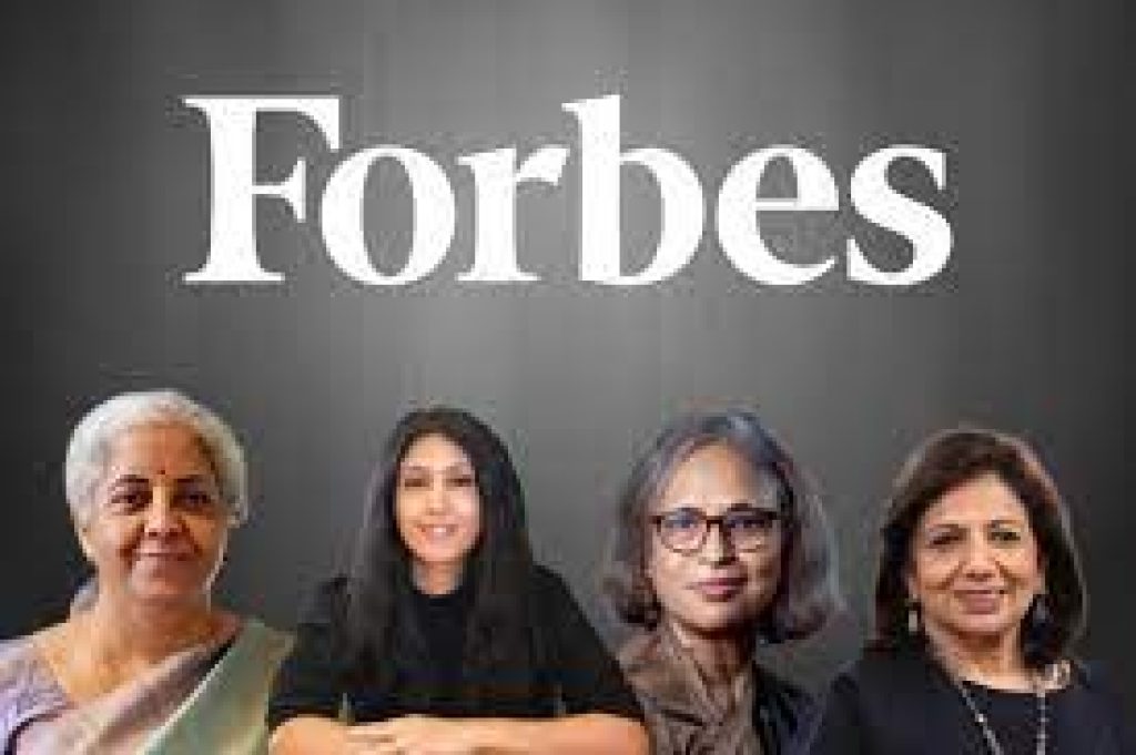 Nirmala Sitharaman and Three Other Indians Secure Spots on Forbes’ “World’s 100 Most Powerful Women” of 2023