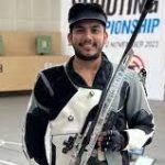Aishwary Pratap Singh Tomar Wins Gold Medal In The 50m Rifle 3P event