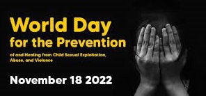 World Day for the Prevention of and Healing from Child Sexual Exploitation