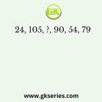 24, 105, ?, 90, 54, 79