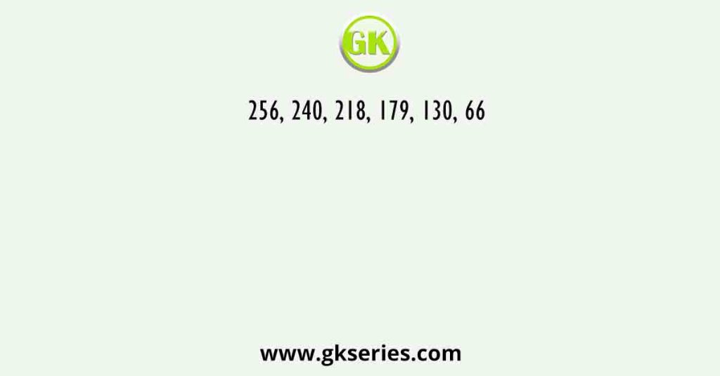 256, 240, 218, 179, 130, 66