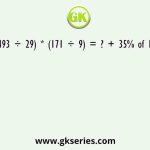 (493 ÷ 29) * (171 ÷ 9) = ? + 35% of 180