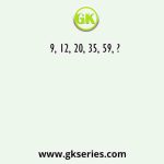 9, 12, 20, 35, 59, ?