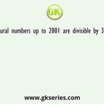 How many natural numbers up to 2001 are divisible by 3,4 but not by 5