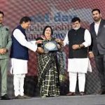 Renowned Indian Dancer Dr. Uma Rele was Honoured with the Maharashtra Gaurav Award