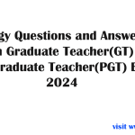 Pedagogy Questions and Answers