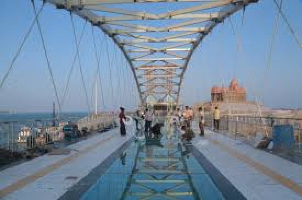 India Gets Its First Glass Bridge at Kanniyakumari