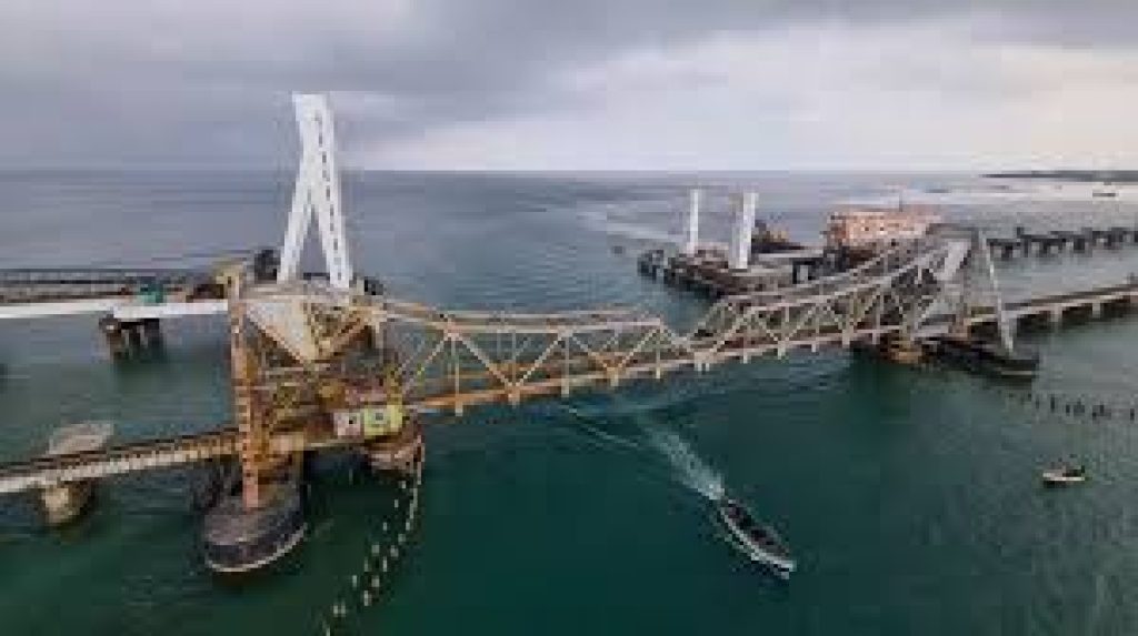 India’s First Vertical Lift Rail Bridge: The New Pamban Bridge