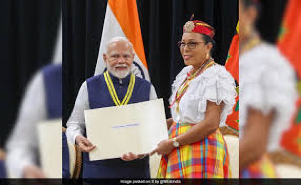 PM Modi Receives Highest Honors from Guyana and Dominica