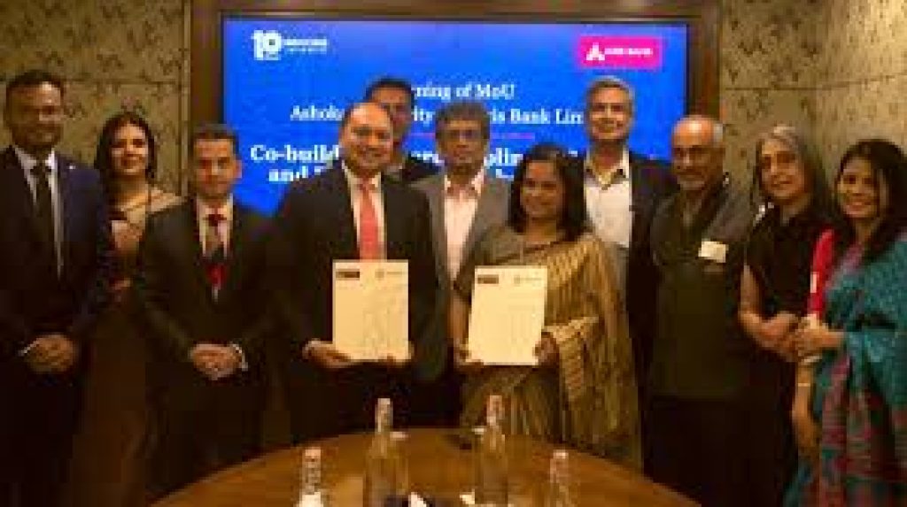 Axis Bank Pledges ₹104 Crore to Ashoka University for Research Growth