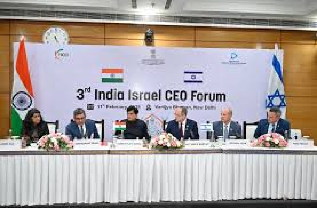 India-Israel Business & CEO Forums to Strengthen Bilateral Economic Ties