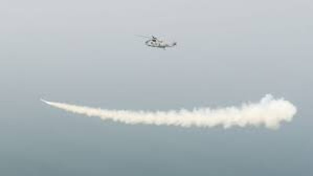 India Successfully Test Fires Naval Anti-Ship Missile