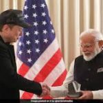 PM Modi Receives Starship Heatshield Tile from Musk