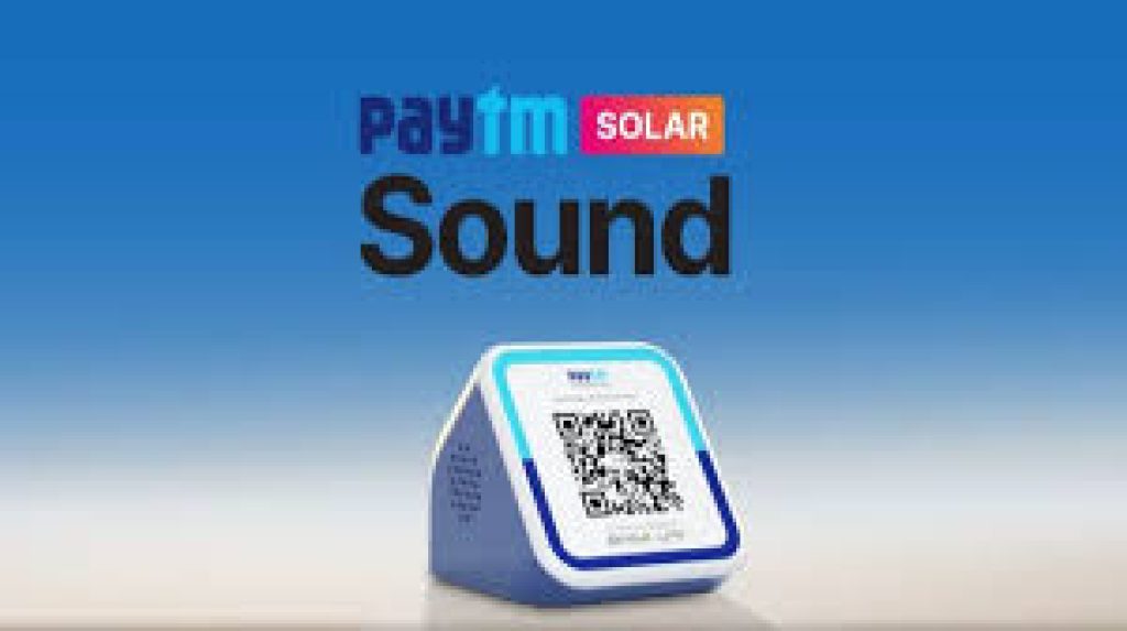 Paytm Solar Soundbox