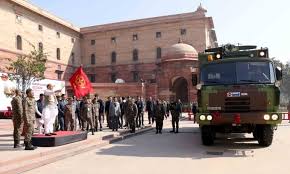 Raksha Mantri Rajnath Singh flags-off ‘SANJAY – The Battlefield Surveillance System’