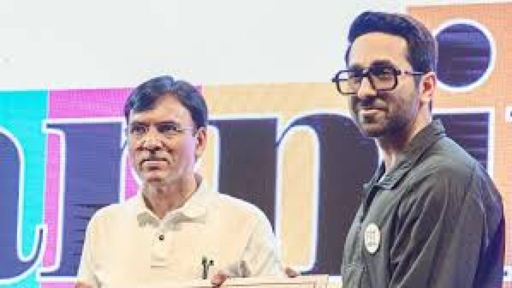 Ayushmann Khurrana Named ‘Fit India Icon’ by Union Sports Minister Mansukh Mandaviya