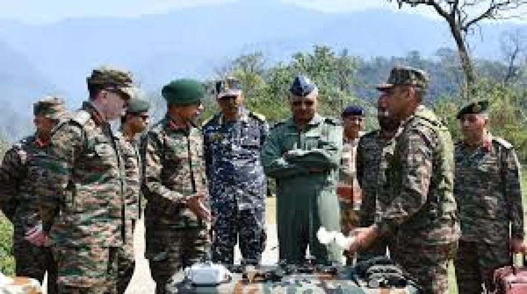 Indian Army conducted a Tri-Service exercise, ‘Prachand Prahaar'