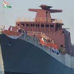 Indian Navy Launches Frigate ‘Tavasya’ Under Project 1135.6