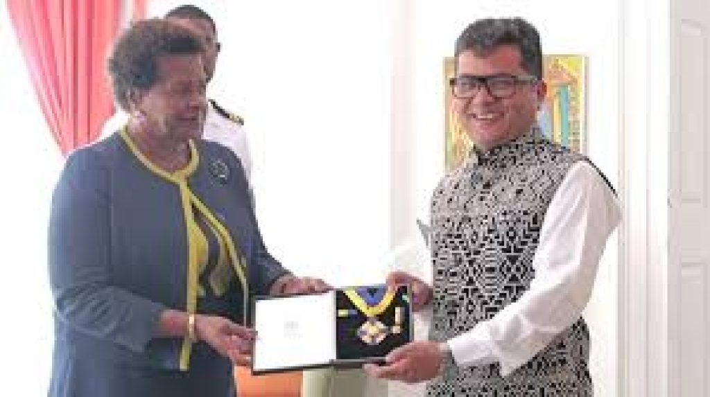 PM Modi Conferred ‘Honorary Order of Freedom of Barbados’