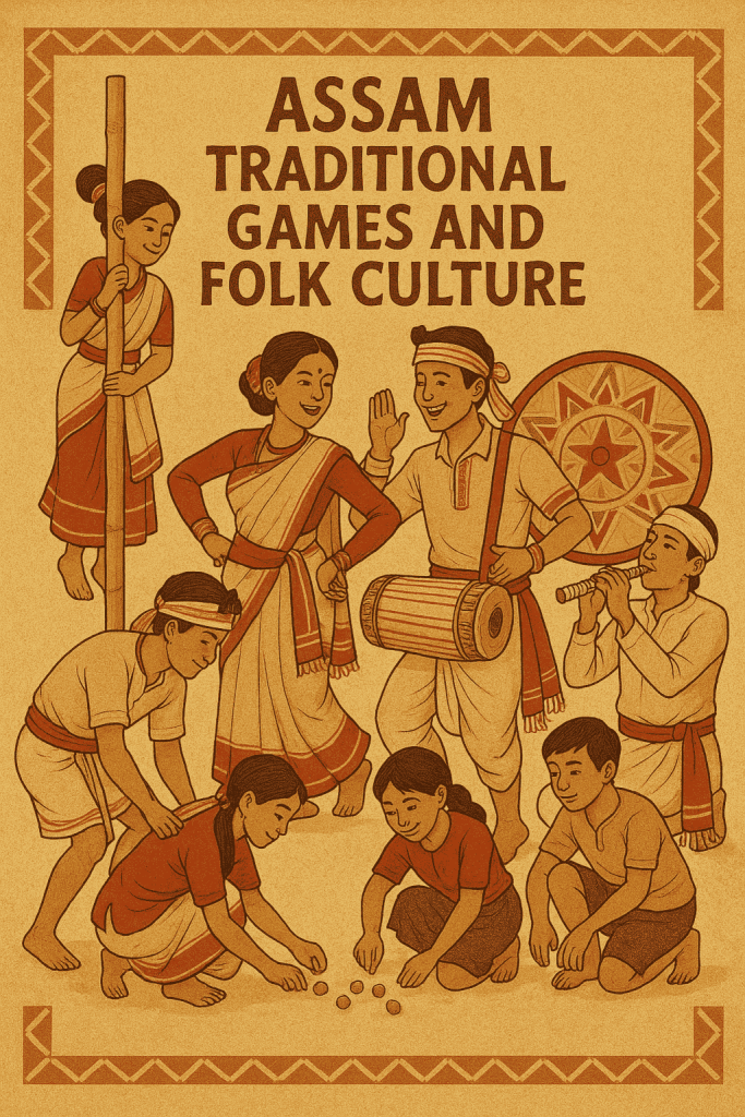 Assam Traditional Games And Folk Culture