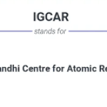 IGCAR stands for